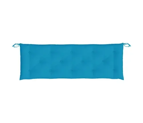 Dārza Sola Matrači, 2 Gab., 150X50X7Cm, Oksforda Audums, Zili Vidaxl