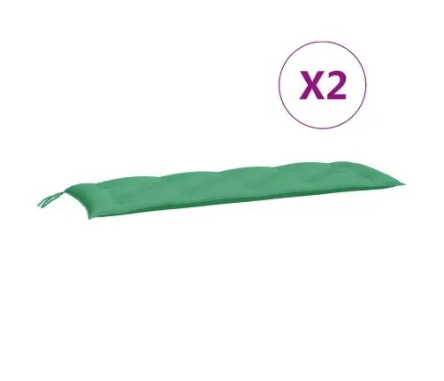 Suoliuko Pagalvėlės, 2Vnt., Žalias Spalvos, Oxford Audinys