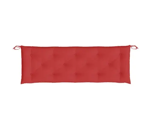 Aiapingi Istmepadjad 2 Tk, Punane, 150X50X7 cm Oxford-Kangas