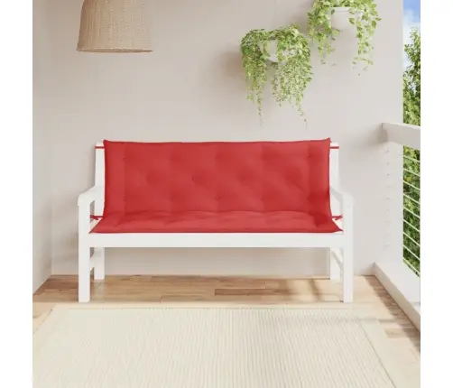 Aiapingi Istmepadjad 2 Tk, Punane, 150X50X7 cm Oxford-Kangas