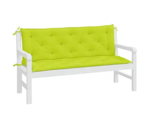 Dārza Sola Matrači, 2 Gab., 150X50X7Cm, Oksforda Audums, Zaļi Vidaxl