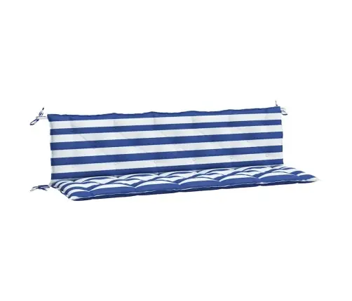 Sodo Suoliuko Pagalvėlės, 2Vnt., Mėlynos Ir Baltos, Audinys