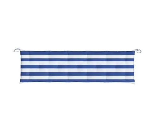 Sodo Suoliuko Pagalvėlės, 2Vnt., Mėlynos Ir Baltos, Audinys