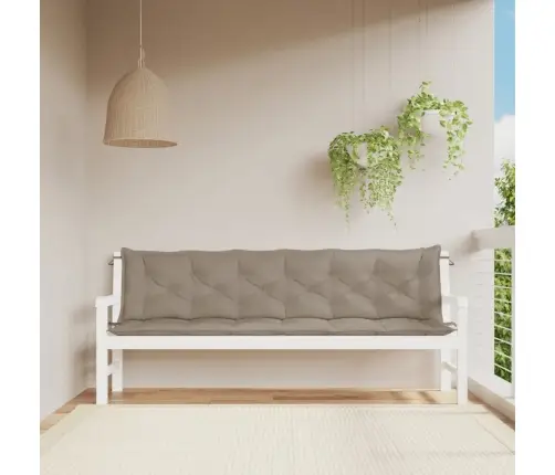 Aiapingi Istmepadjad 2 Tk, Pruunikashall, 200X50X7 Cm