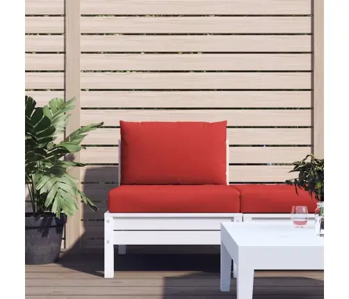 Palešu Spilveni, 2 Gab., Sarkans Oksforda Audums Vidaxl