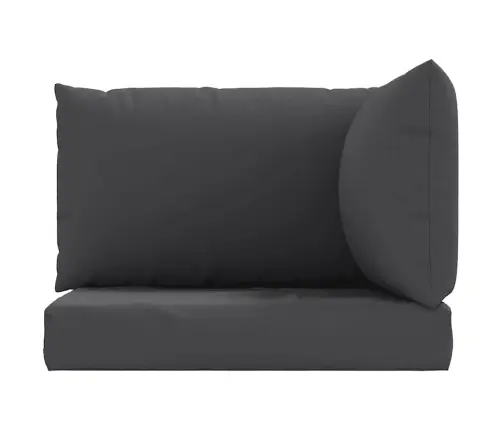 Palešu Spilveni, 3 Gab., Oksforda Audums, Antracītpelēks Vidaxl