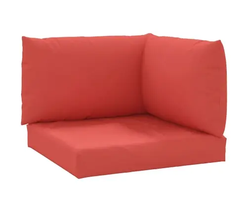 Euroaluse Istmepadjad 3 Tk, Punane, Oxford Kangas