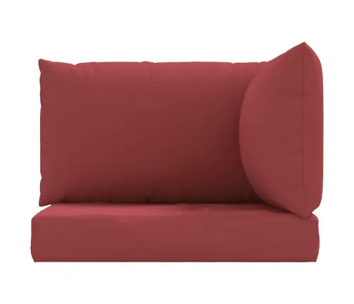 Palešu Spilveni, 3 Gab., Vīnsarkans Oksforda Audums Vidaxl