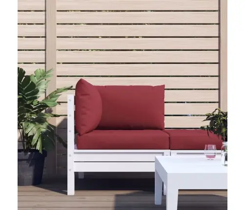 Palešu Spilveni, 3 Gab., Vīnsarkans Oksforda Audums Vidaxl