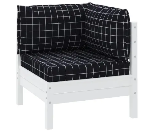 Euroalustest Diivani Istmepadjad 3 Tk, Must Ruudumuster, Kangas