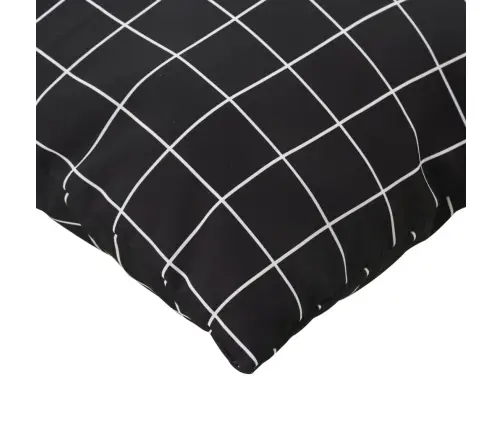 Euroalustest Diivani Istmepadjad 3 Tk, Must Ruudumuster, Kangas