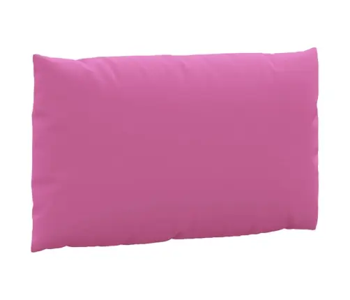 Palešu Dīvānu Matrači, 3 Gab., Rozā Audums Vidaxl