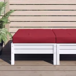 Paletės Pagalvėlė, Vyno Raudona, 60X60X9,5cm Oksfordo Audinys