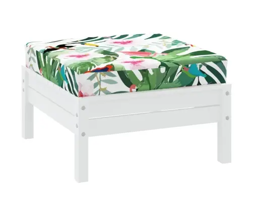 Palešu Matracis, 60X60X8 Cm, Krāsains Oksforda Audums Vidaxl