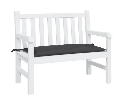 Dārza Sola Matracis, 110X50X7 Cm, Audums, Melns Vidaxl