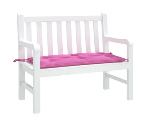 Dārza Sola Matracis, 110X50X7 Cm, Audums, Rozā Vidaxl