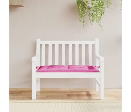 Dārza Sola Matracis, 110X50X7 Cm, Audums, Rozā Vidaxl