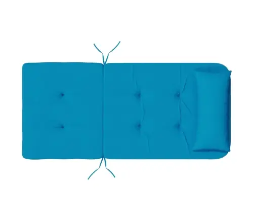 Dārza Krēslu Spilveni, 2 Gab., Gaiši Zils Oksforda Audums Vidaxl