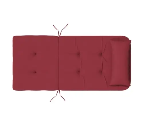 Dārza Krēslu Spilveni, 2 Gab., Oksforda Audums, Sarkani Vidaxl