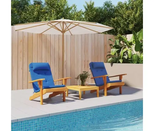 Toolipadjad 2 Pcs Sinine 58 X 77 X 4,5 Cm Oxfordi Kangas