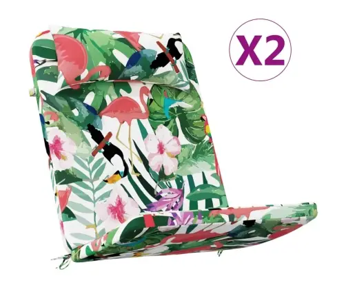 Adirondack Tooli Istmepadjad 2 Tk, Mitmevärviline, Kangas