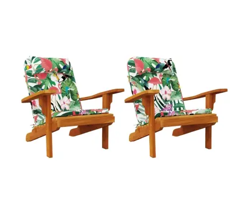 Adirondack Tooli Istmepadjad 2 Tk, Mitmevärviline, Kangas