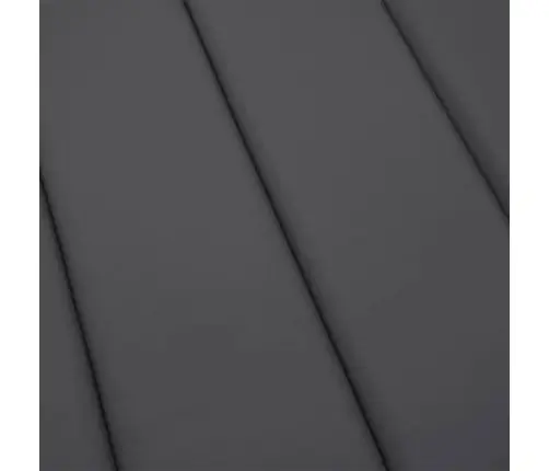 Saulės Gulto Čiužinukas, Antracito Spalvos, 180X60X4cm Audinys