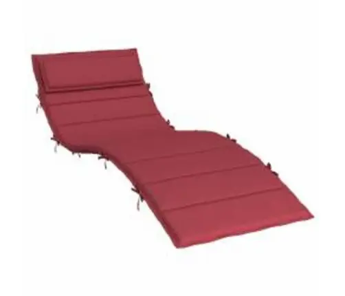 Päikese Lounge Patja Veinipunane 178 X 60 X 4 Cm Oxfordi Kangas