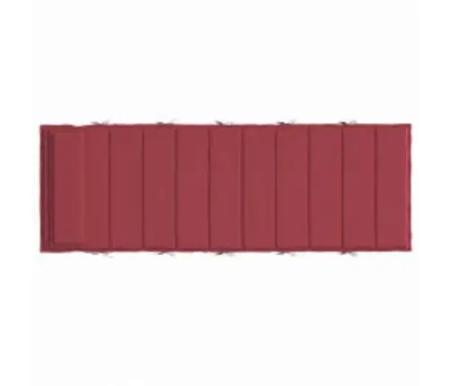 Päikese Lounge Patja Veinipunane 178 X 60 X 4 Cm Oxfordi Kangas