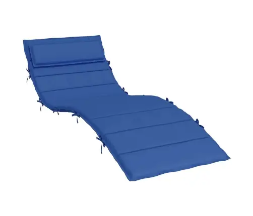 Päevitustooli Padi, Sügavsinine, 180X60X4 cm Oxford Kangas