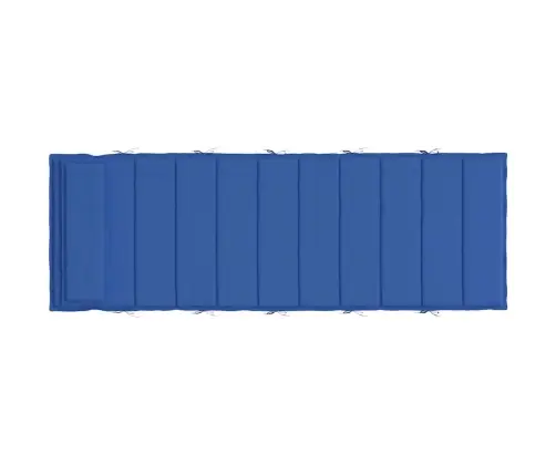 Päevitustooli Padi, Sügavsinine, 180X60X4 cm Oxford Kangas