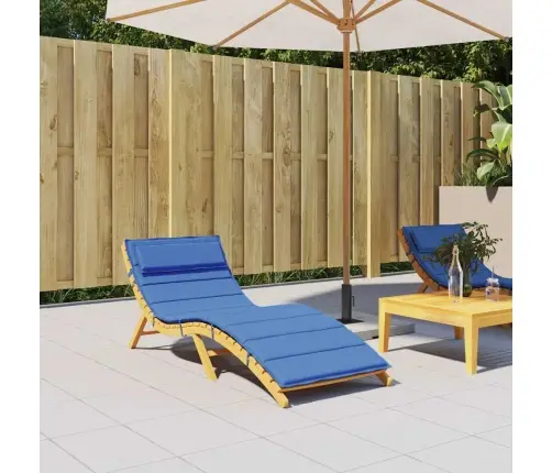 Päevitustooli Padi, Sügavsinine, 180X60X4 cm Oxford Kangas