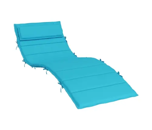 Saules Atpūtas Spilvens Tirkīzzila 178 X 60 X 4 Cm Vidaxl