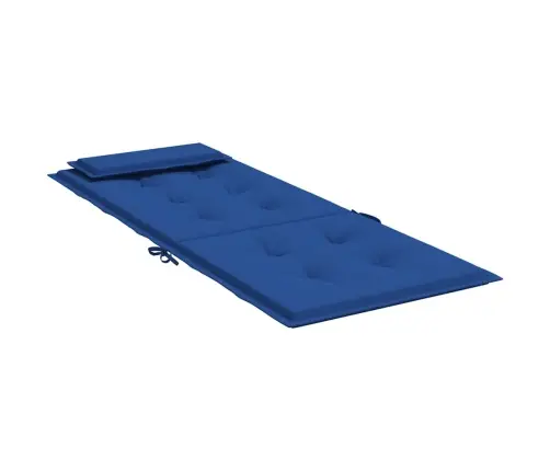 Dārza Krēslu Spilveni, 6 Gab., Spilgti Zils Oksforda Audums Vidaxl