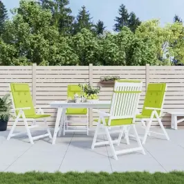 Kėdės Pagalvėlės, 4Vnt., Ryškiai Žalios, Oksfordo Audinys