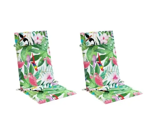 Kėdės Pagalvėlės, 2Vnt., Įvairių Spalvų, Oksfordo Audinys