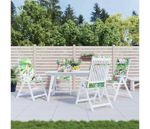 Dārza Krēslu Spilveni, 4 Gab., Krāsains Oksforda Audums Vidaxl