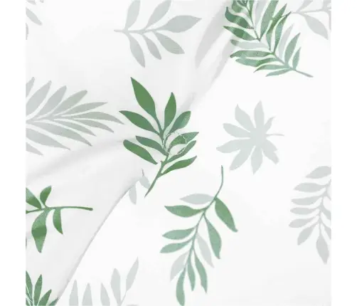 Kõrge Seljatoega Toolipadjad 6 Tk, Lehemuster, Oxford Kangas