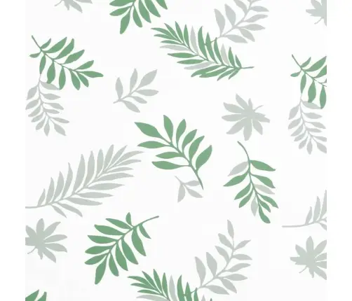 Kõrge Seljatoega Toolipadjad 6 Tk, Lehemuster, Oxford Kangas