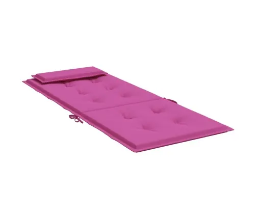 Dārza Krēslu Spilveni, 6 Gab., Rozā Oksforda Audums Vidaxl