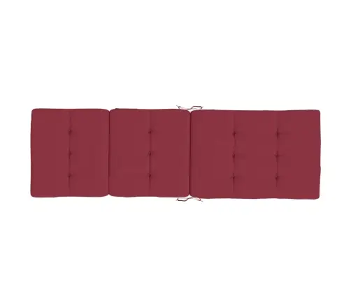 Dārza Krēslu Spilveni, 2 Gab., Oksforda Audums, Vīnsarkani Vidaxl