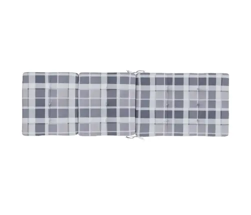 Terasos Kėdės Pagalvėlės, 2Vnt., Oksfordo Audinys, Languotos