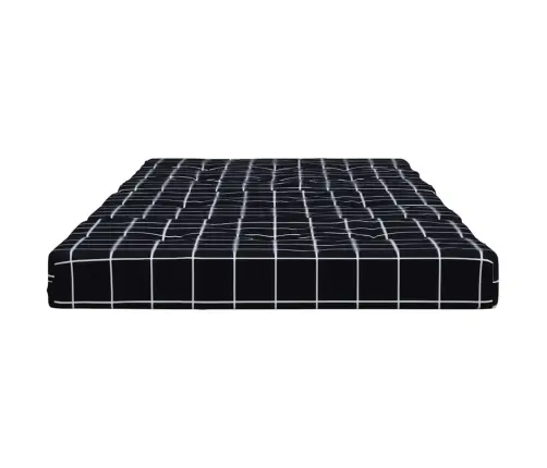 Terrassitooli Istmepadjad 2 Tk, Must Ruudumuster, Kangas