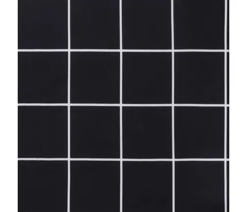 Terrassitooli Istmepadjad 2 Tk, Must Ruudumuster, Kangas