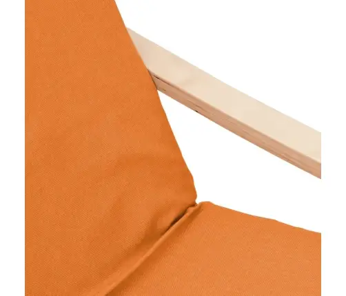 Atpūtas Krēsls Ar Kājsoliņu, Tumši Dzeltens Audums Vidaxl