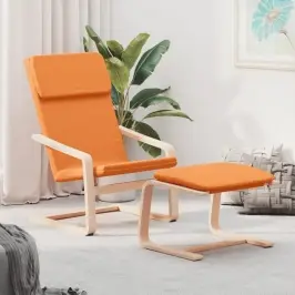 Atpūtas Krēsls Ar Kājsoliņu, Tumši Dzeltens Audums Vidaxl Atpūtas Krēsls Ar Kājsoliņu, Tumši Dzeltens Audums Vidaxl