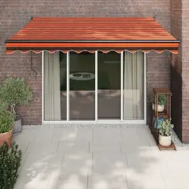 Izvelkama MarkΔ«ze, OranΕΎa, BrΕ«na, 3,5X2,5 M, Audums, AlumΔ«nijs Vidaxl Izvelkama MarkΔ«ze, OranΕΎa, BrΕ«na, 3,5X2,5 M, Audums, AlumΔ«nijs Vidaxl