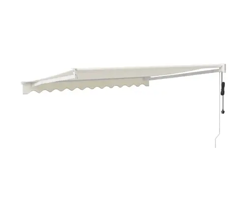 Automatinė Ištraukiama Markizė, Kreminės Spalvos, 3,5X2,5M