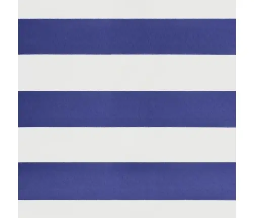 Izvelkama Markīze, Automātiska, Zila, Balta, 3,5X2,5 M Vidaxl