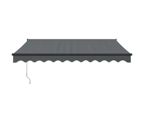 Izvelkama Markīze, Automātiska, Antracītpelēka, 3,5X2,5 M Vidaxl